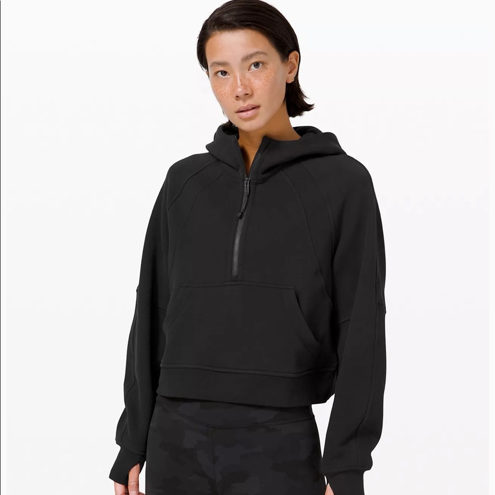 Lululemon Black Scuba Hoodie